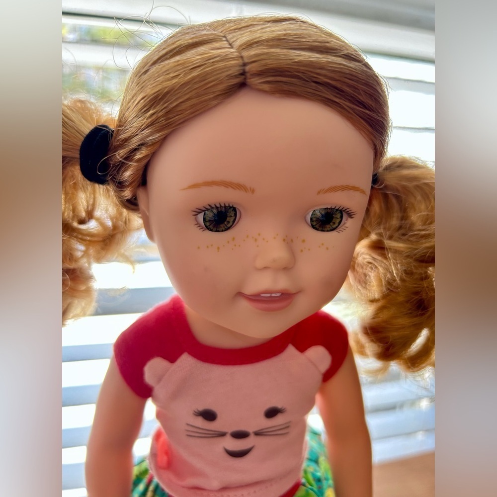 American Girl welliewishers Willa doll with original clothes toys - Picture 4 of 9